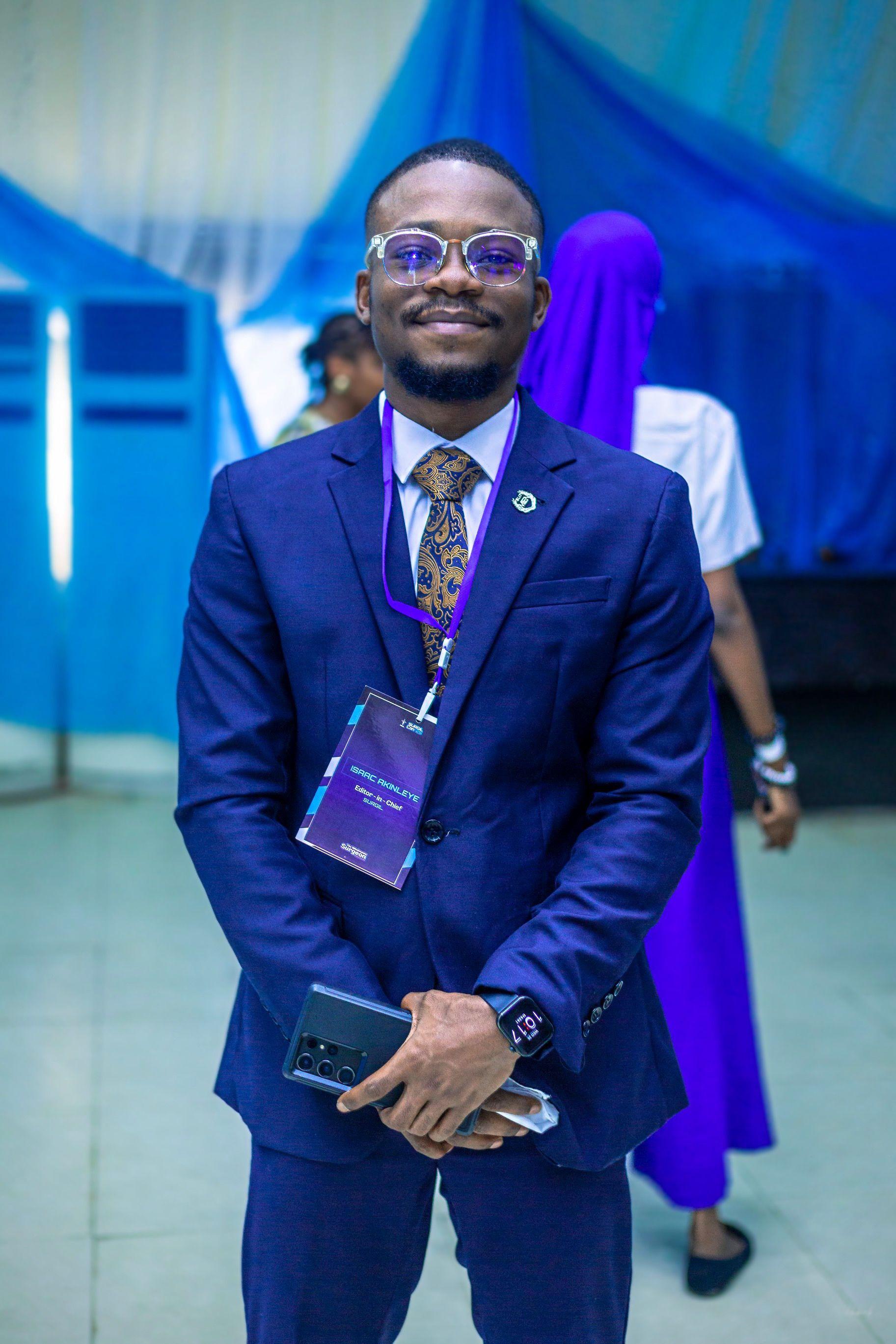 Image headshot of SURGIL's current Vice President, Isaac Akinleye